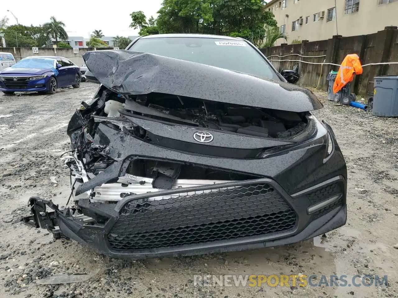 5 Photograph of a damaged car 5YFS4MCE1NP100438 TOYOTA COROLLA 2022