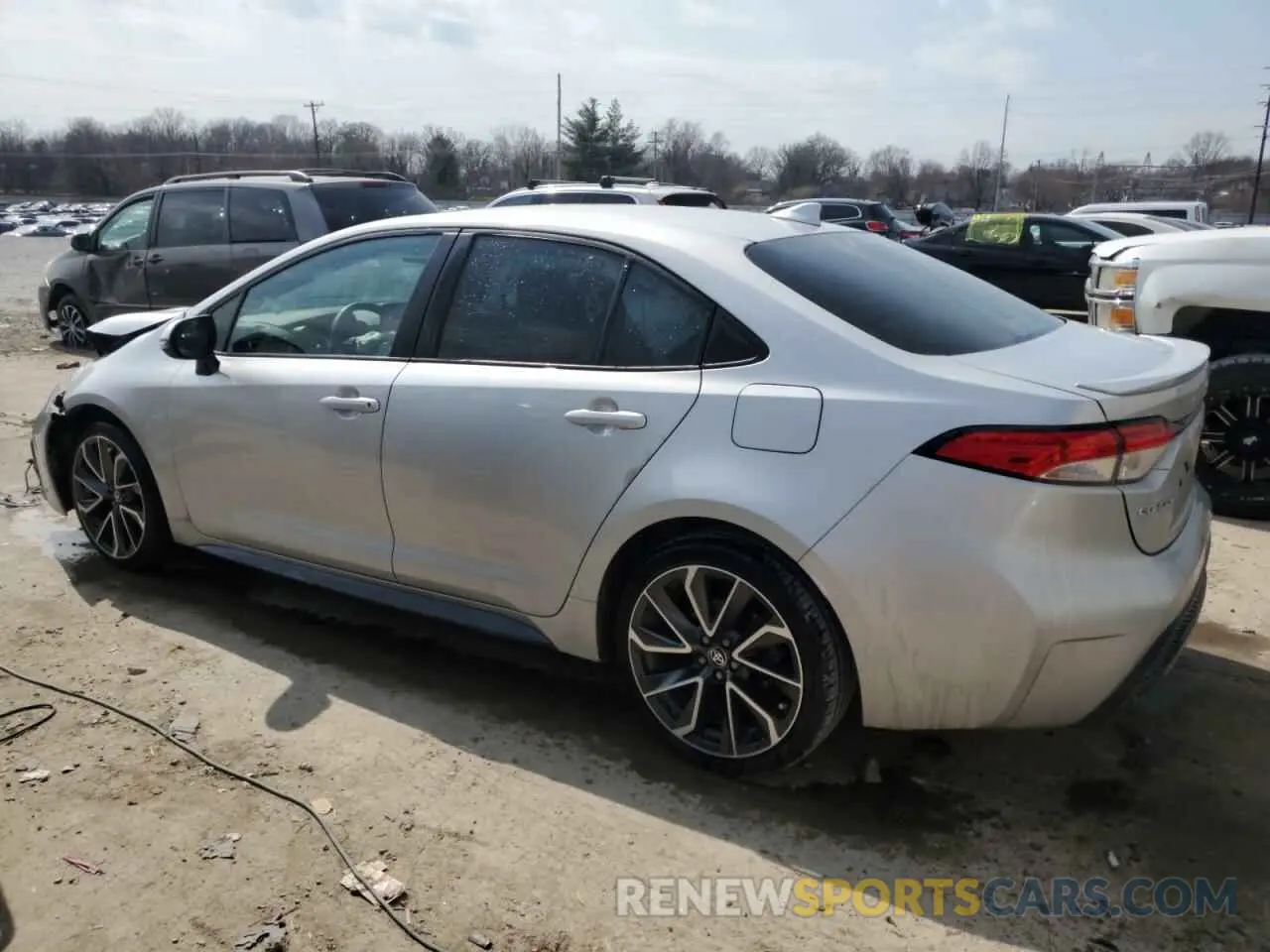 2 Photograph of a damaged car 5YFS4MCE1NP103355 TOYOTA COROLLA 2022