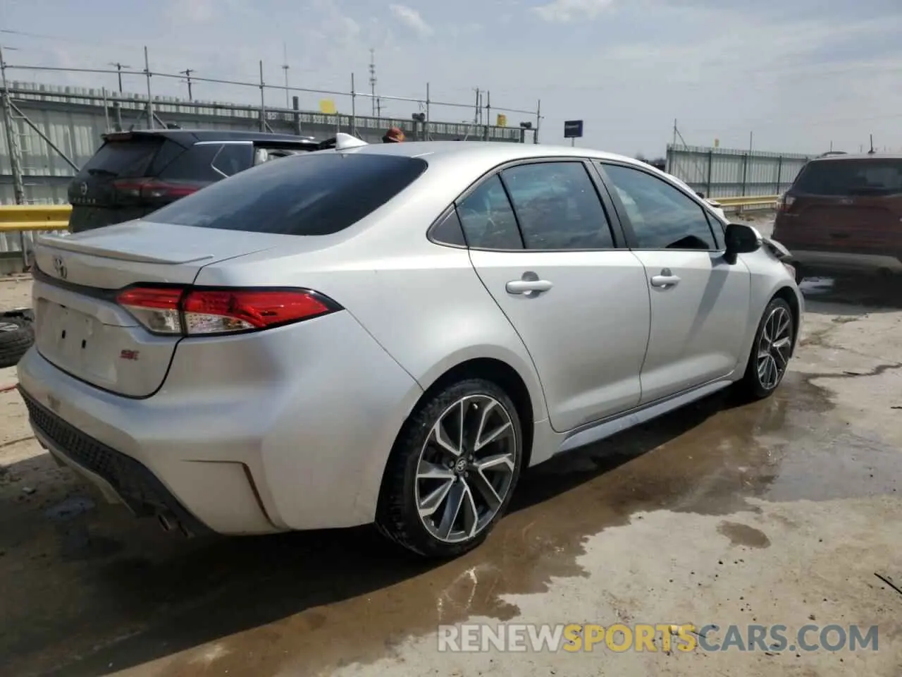 3 Photograph of a damaged car 5YFS4MCE1NP103355 TOYOTA COROLLA 2022