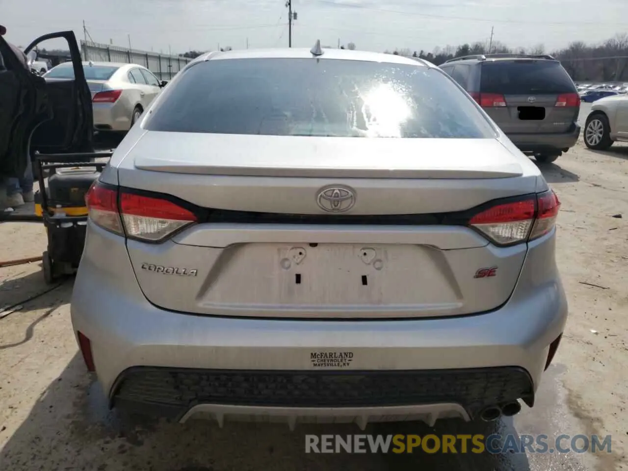 6 Photograph of a damaged car 5YFS4MCE1NP103355 TOYOTA COROLLA 2022