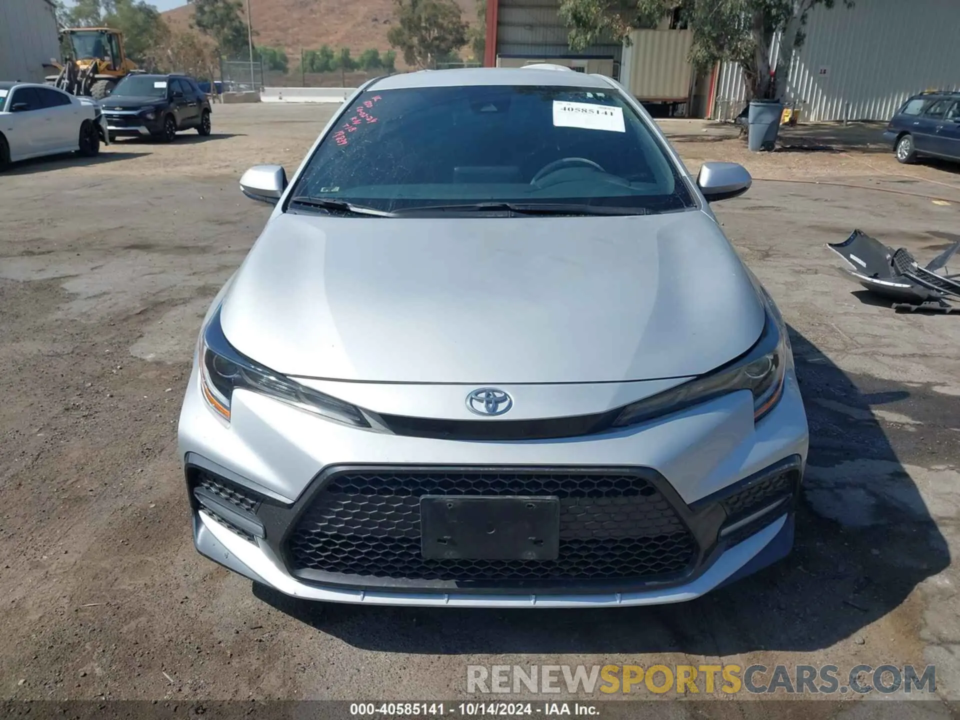 13 Photograph of a damaged car 5YFS4MCE1NP106725 TOYOTA COROLLA 2022