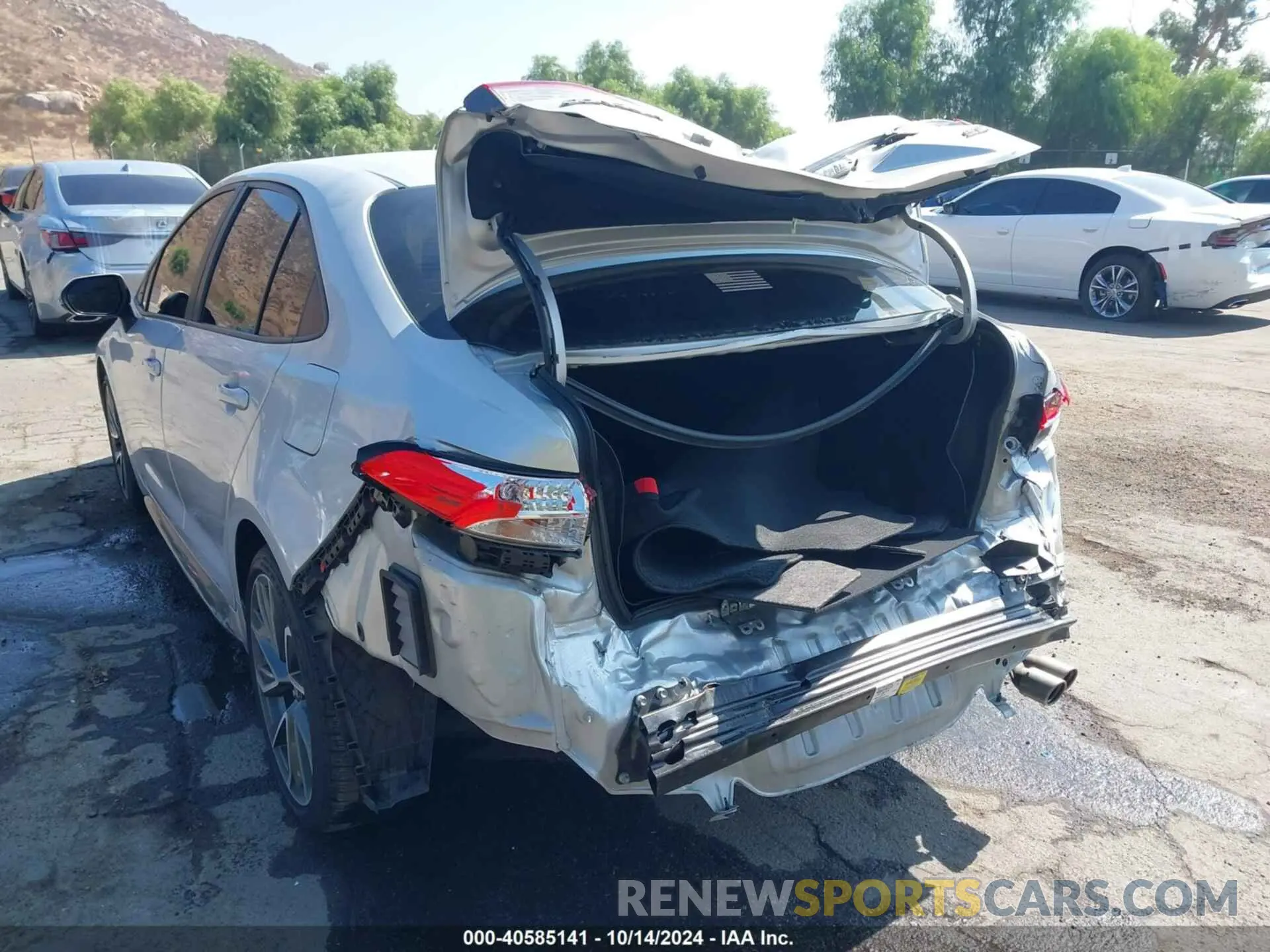 6 Photograph of a damaged car 5YFS4MCE1NP106725 TOYOTA COROLLA 2022