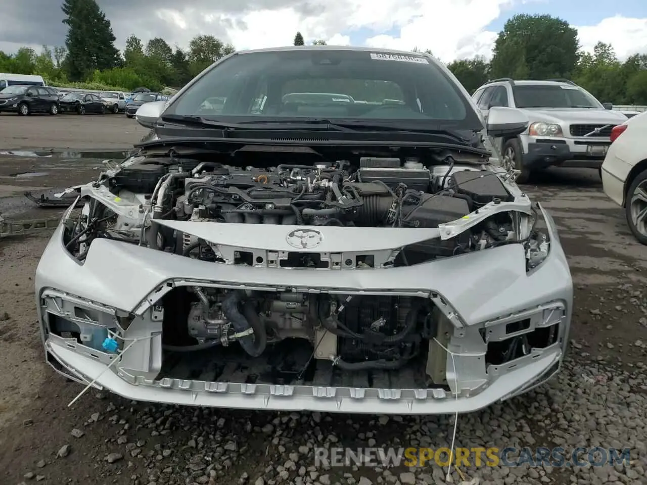 5 Photograph of a damaged car 5YFS4MCE1NP110631 TOYOTA COROLLA 2022