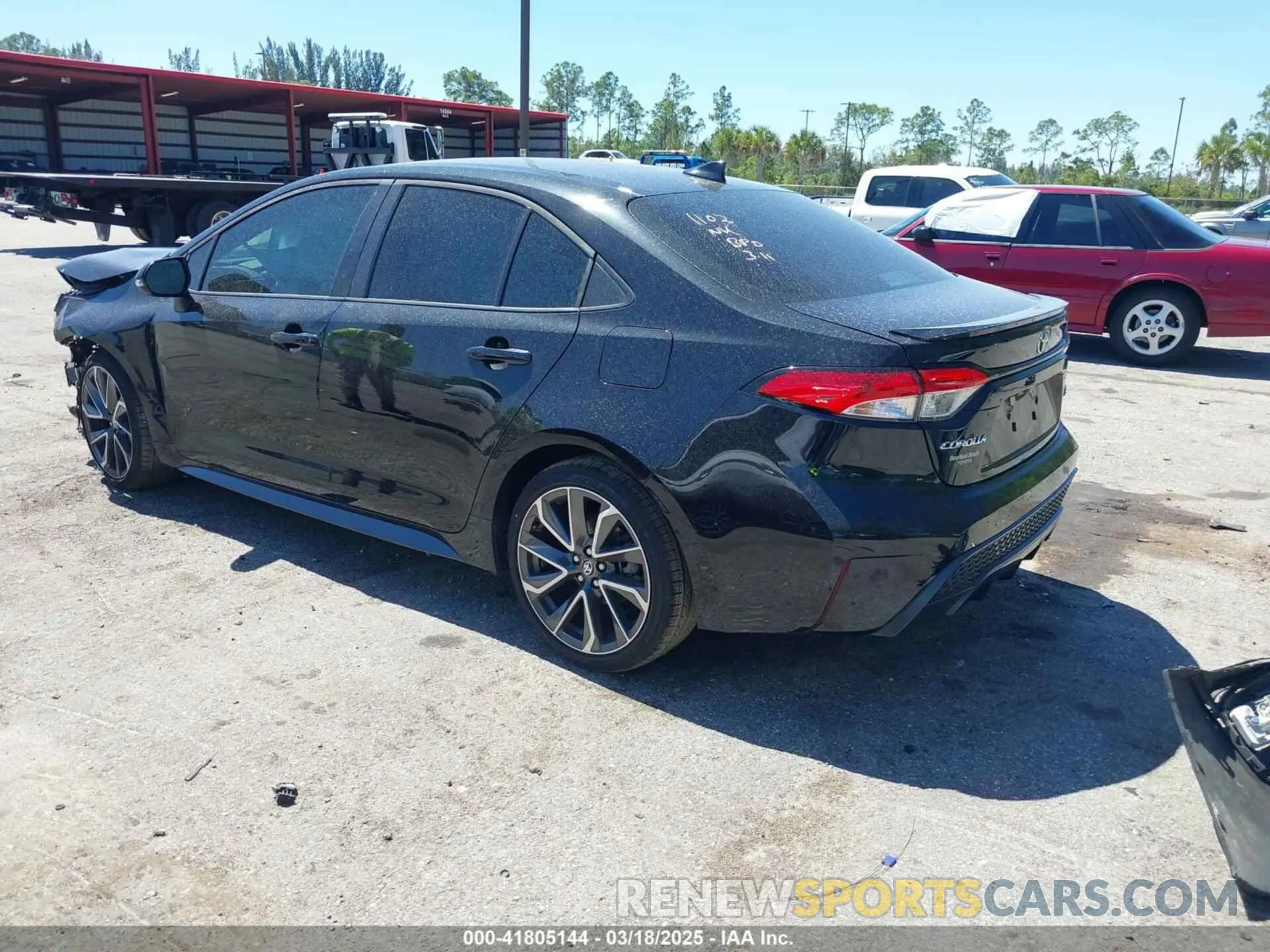 3 Photograph of a damaged car 5YFS4MCE1NP111102 TOYOTA COROLLA 2022