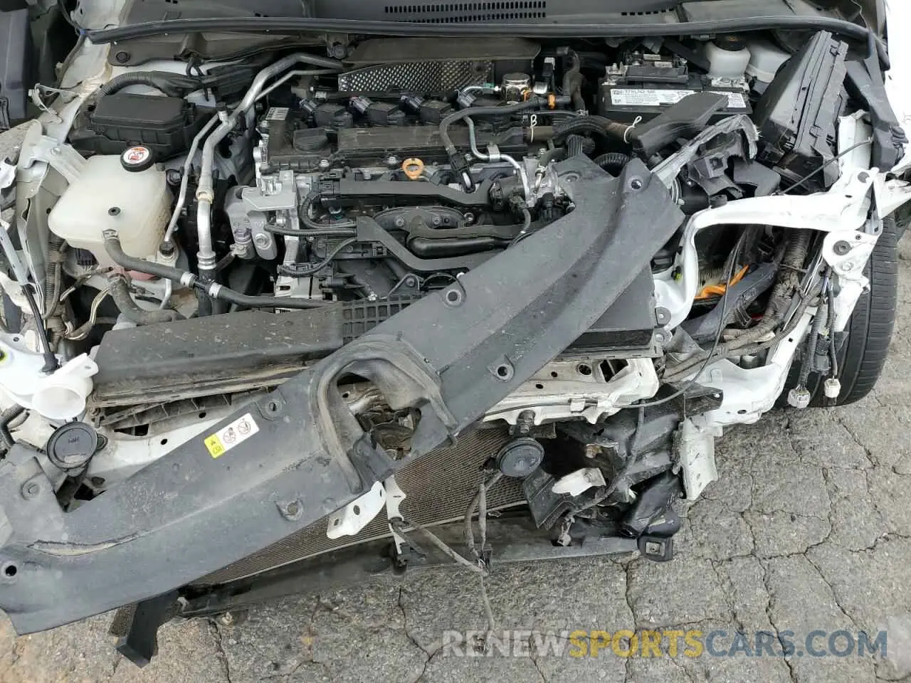 11 Photograph of a damaged car 5YFS4MCE1NP113240 TOYOTA COROLLA 2022