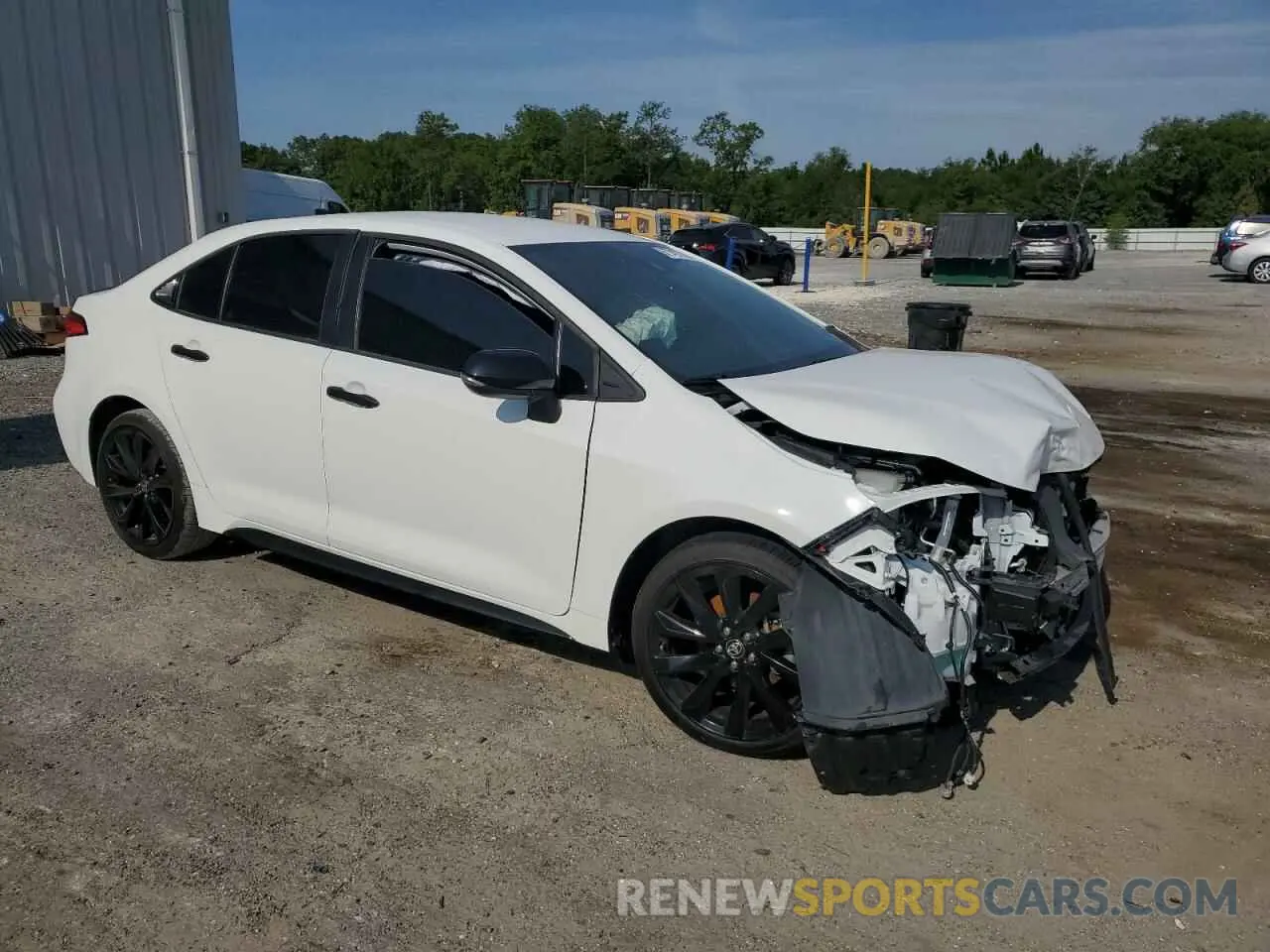 4 Photograph of a damaged car 5YFS4MCE1NP116753 TOYOTA COROLLA 2022
