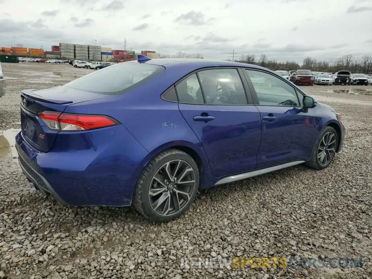 3 Photograph of a damaged car 5YFS4MCE1NP117398 TOYOTA COROLLA 2022