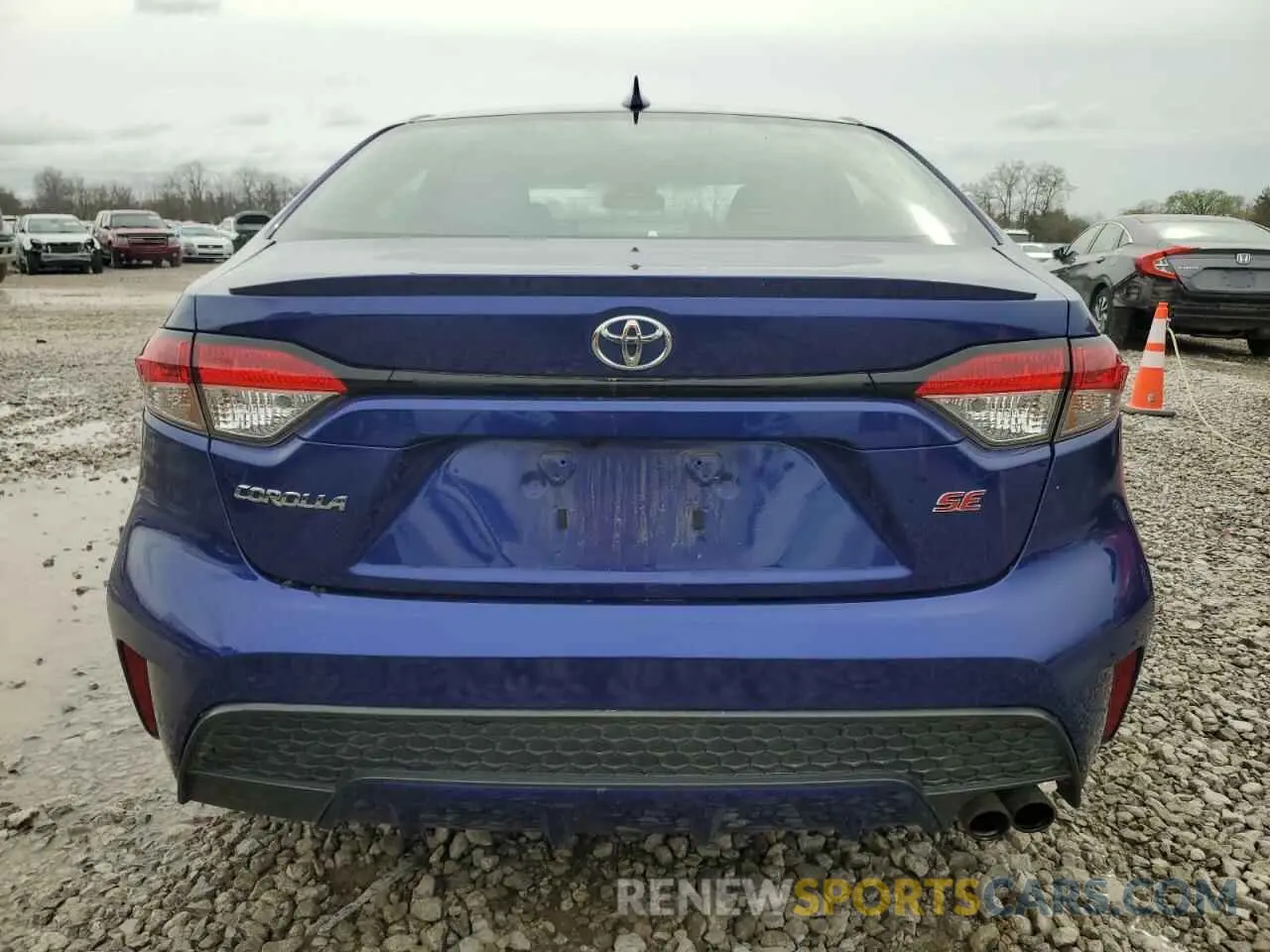 6 Photograph of a damaged car 5YFS4MCE1NP117398 TOYOTA COROLLA 2022