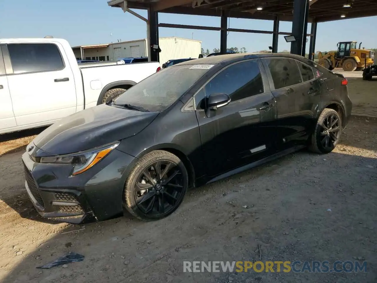 1 Photograph of a damaged car 5YFS4MCE1NP117689 TOYOTA COROLLA 2022