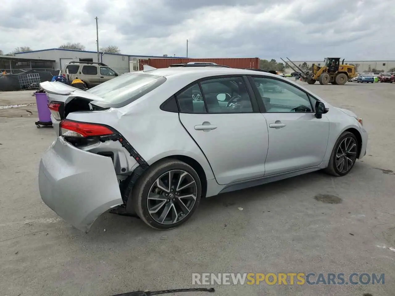 3 Photograph of a damaged car 5YFS4MCE1NP120138 TOYOTA COROLLA 2022
