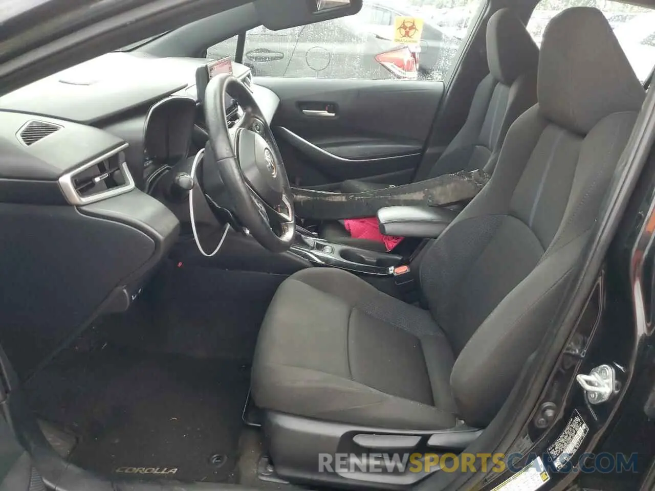 7 Photograph of a damaged car 5YFS4MCE1NP121032 TOYOTA COROLLA 2022