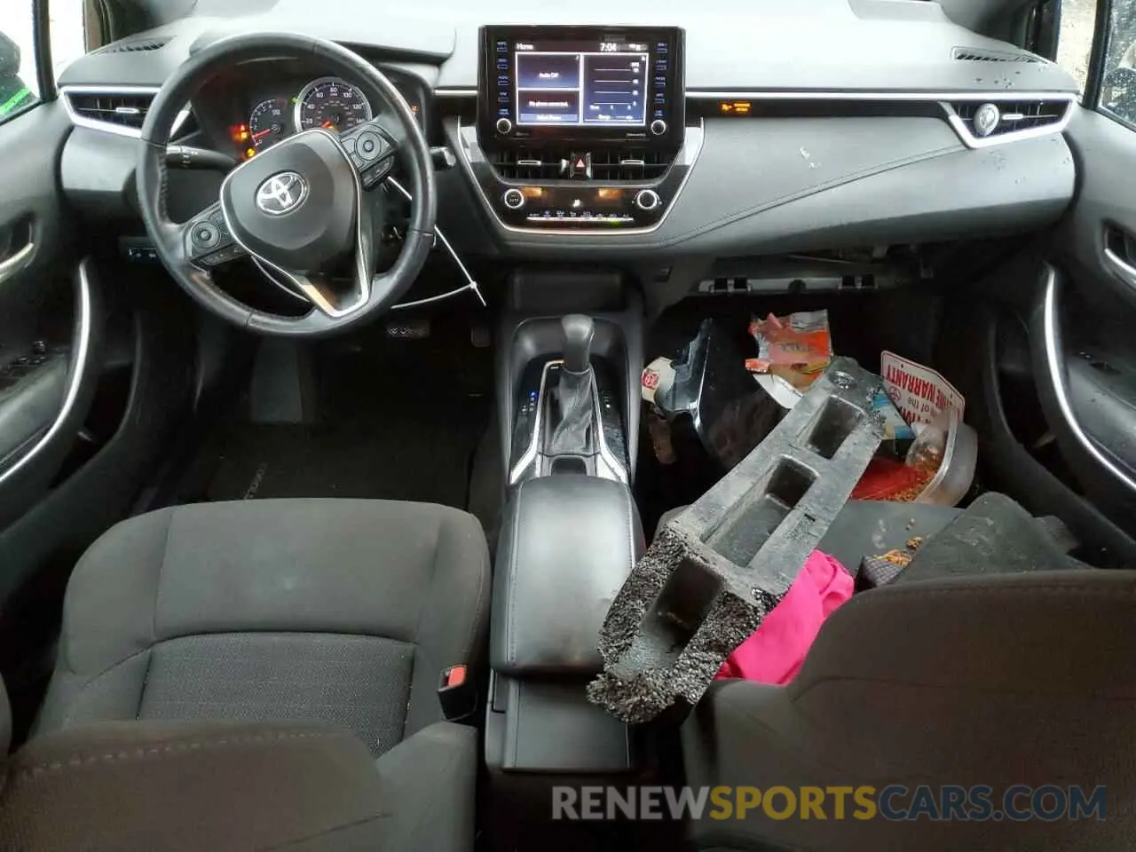 8 Photograph of a damaged car 5YFS4MCE1NP121032 TOYOTA COROLLA 2022