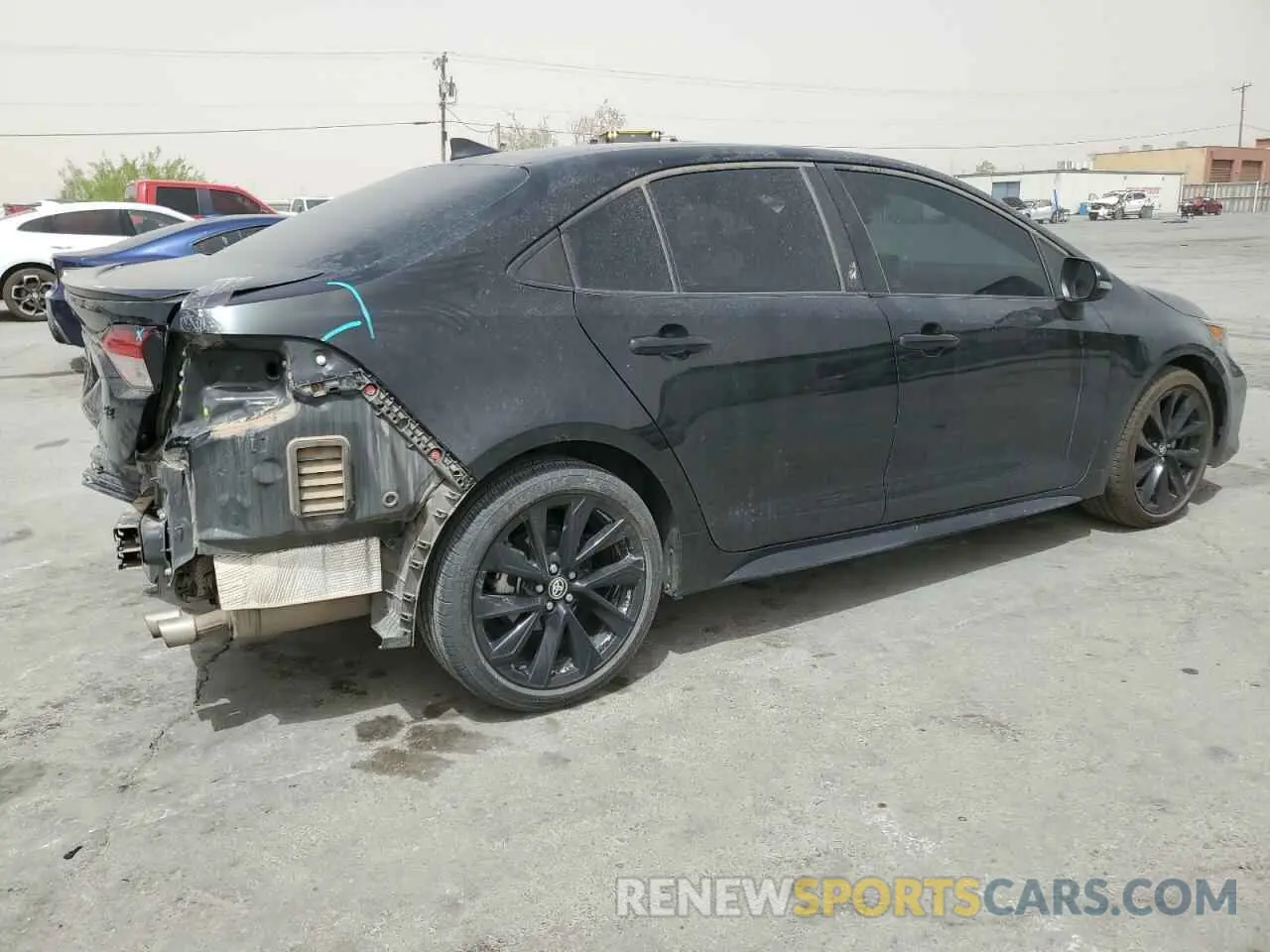 3 Photograph of a damaged car 5YFS4MCE1NP122732 TOYOTA COROLLA 2022