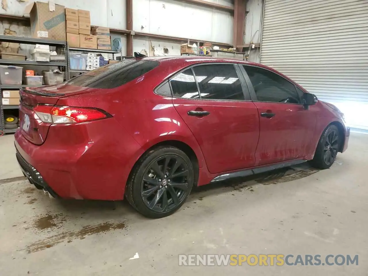 3 Photograph of a damaged car 5YFS4MCE1NP123279 TOYOTA COROLLA 2022