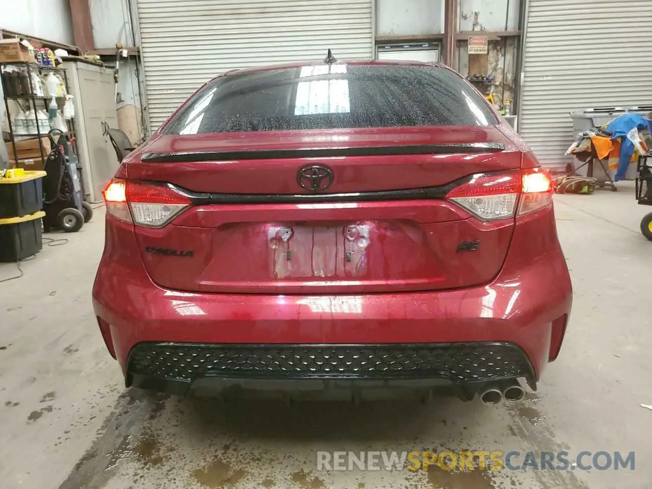 6 Photograph of a damaged car 5YFS4MCE1NP123279 TOYOTA COROLLA 2022