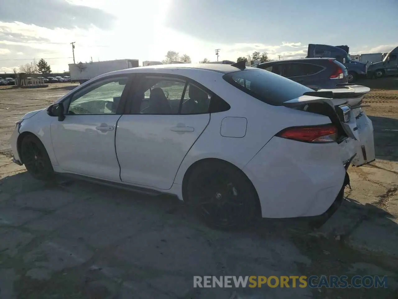 2 Photograph of a damaged car 5YFS4MCE1NP123959 TOYOTA COROLLA 2022