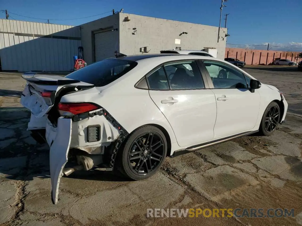 3 Photograph of a damaged car 5YFS4MCE1NP123959 TOYOTA COROLLA 2022