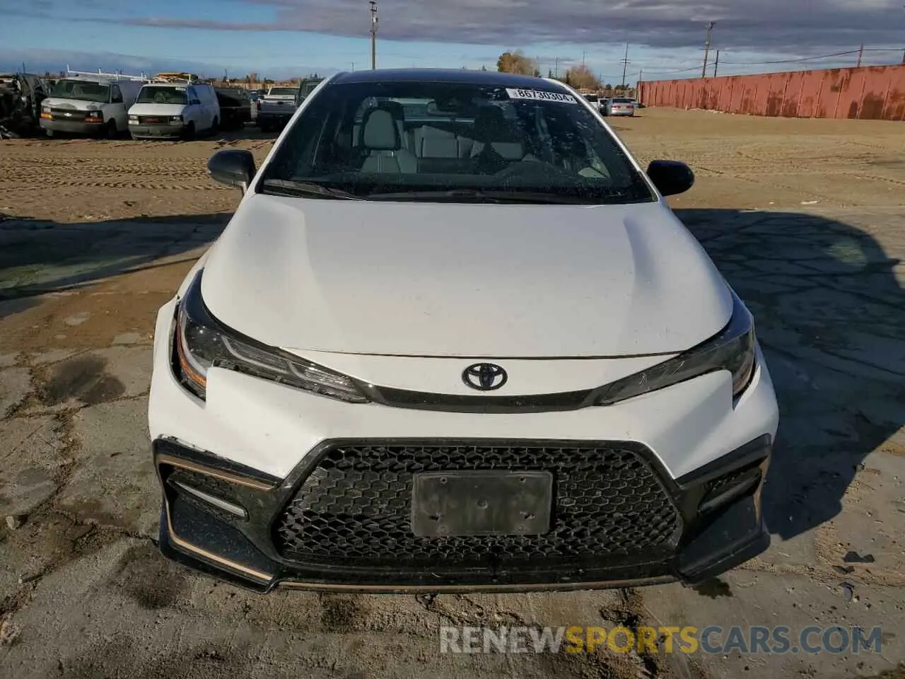 5 Photograph of a damaged car 5YFS4MCE1NP123959 TOYOTA COROLLA 2022