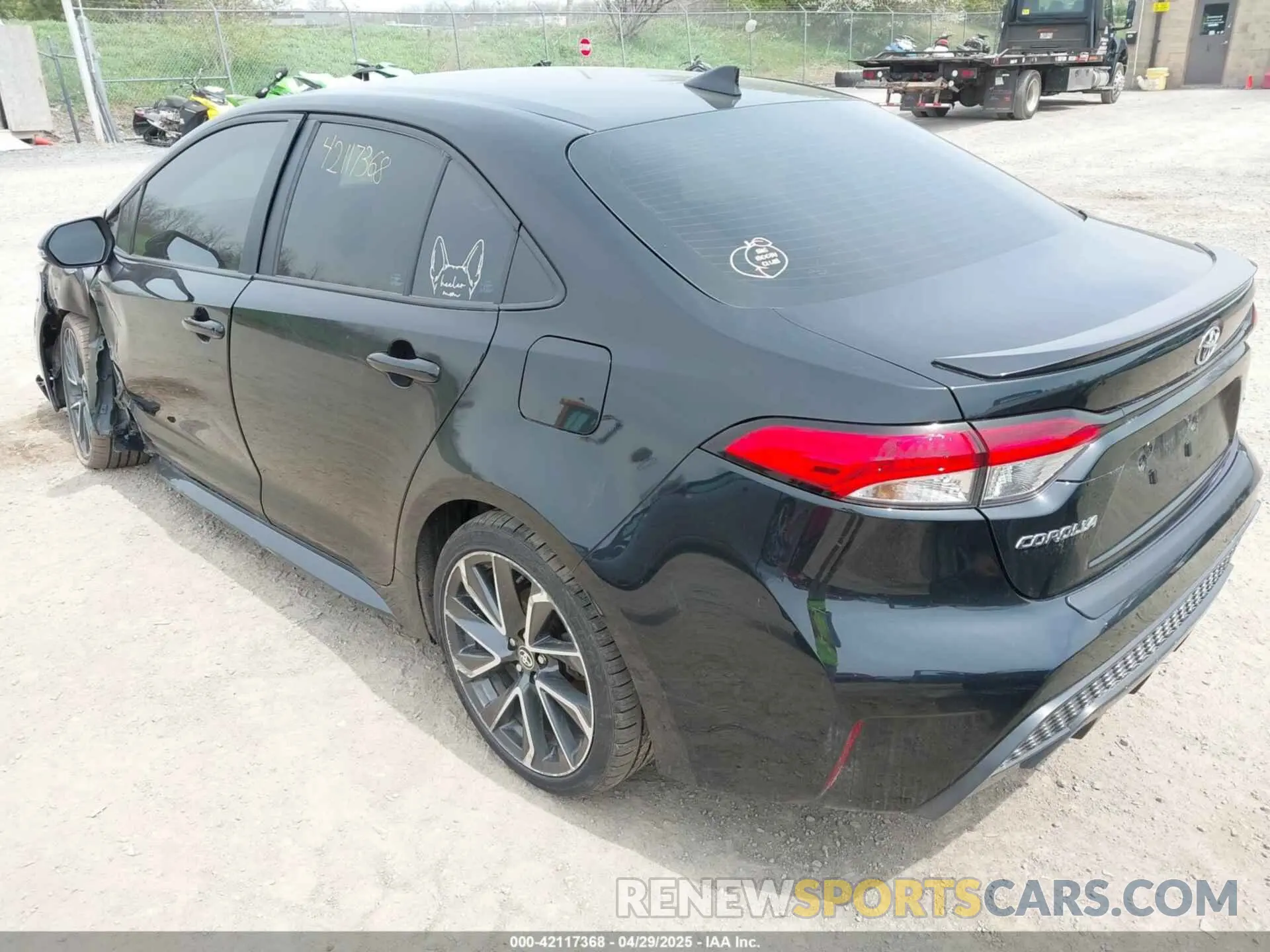 3 Photograph of a damaged car 5YFS4MCE1NP127316 TOYOTA COROLLA 2022