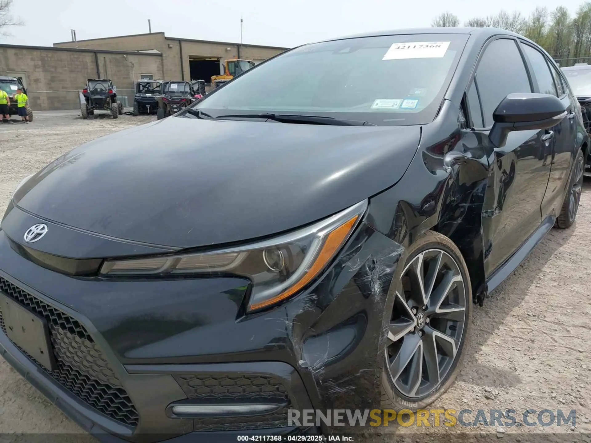 6 Photograph of a damaged car 5YFS4MCE1NP127316 TOYOTA COROLLA 2022