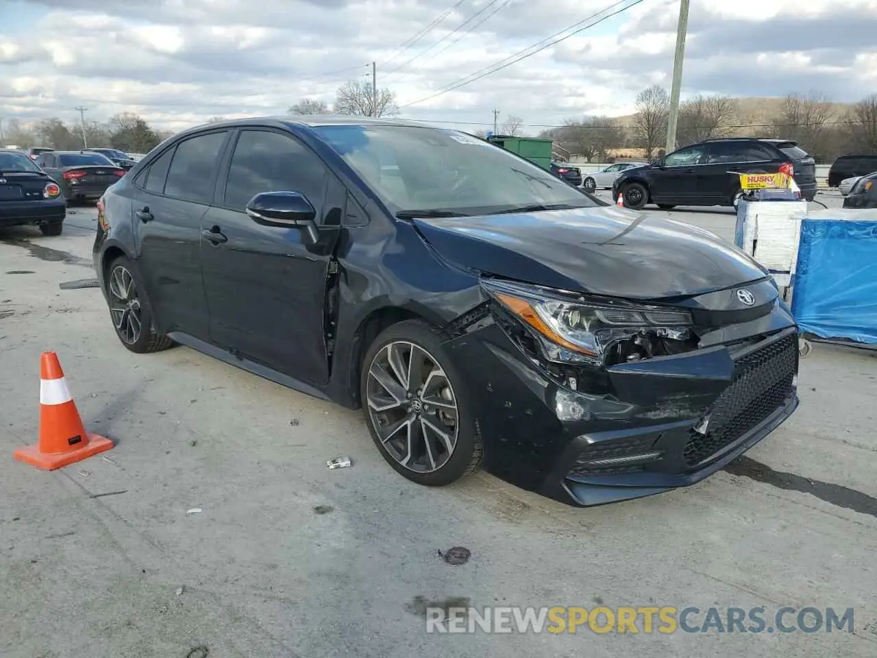 4 Photograph of a damaged car 5YFS4MCE1NP133181 TOYOTA COROLLA 2022