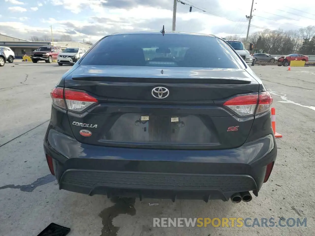 6 Photograph of a damaged car 5YFS4MCE1NP133181 TOYOTA COROLLA 2022
