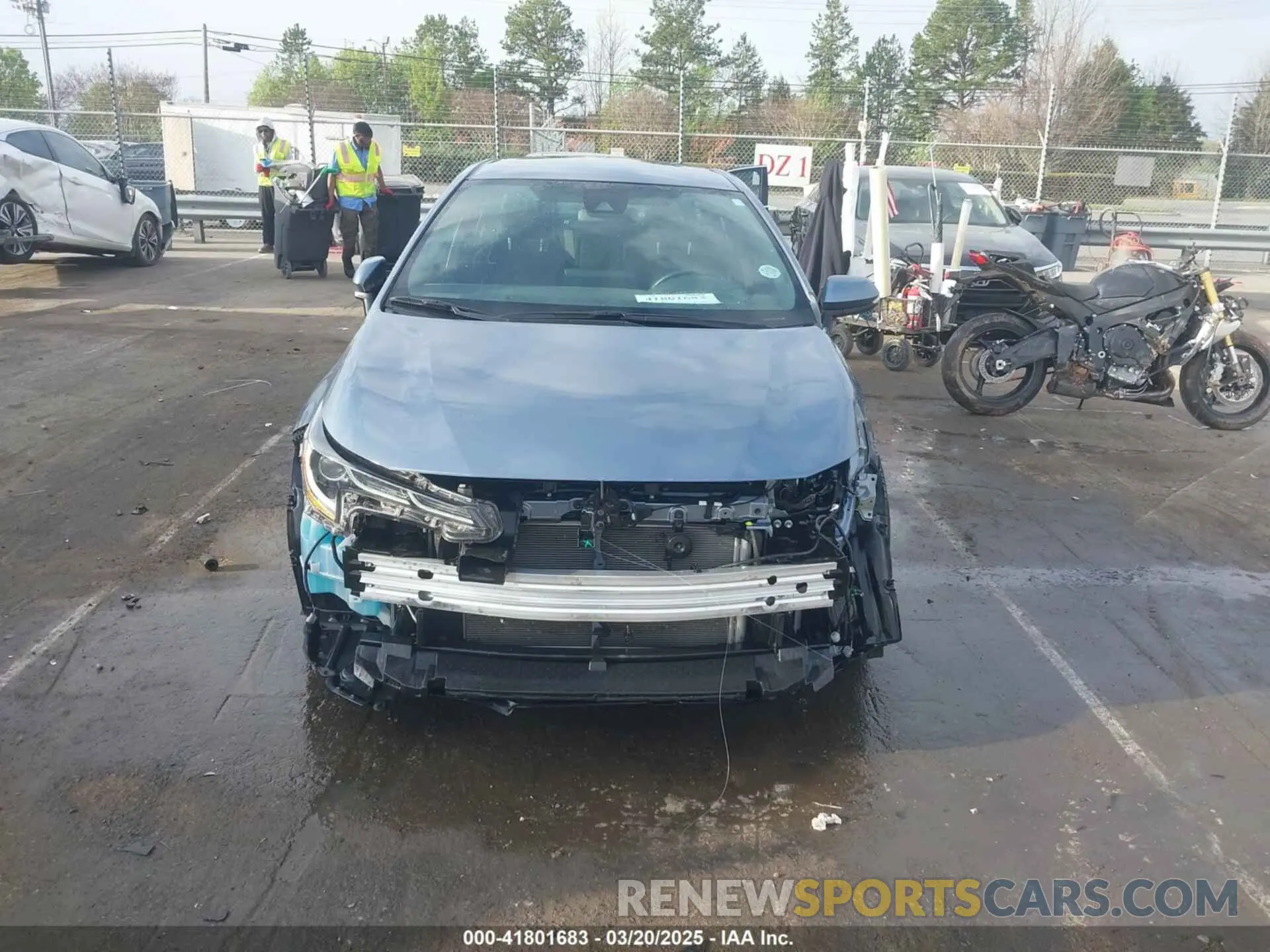 12 Photograph of a damaged car 5YFS4MCE2NP104692 TOYOTA COROLLA 2022
