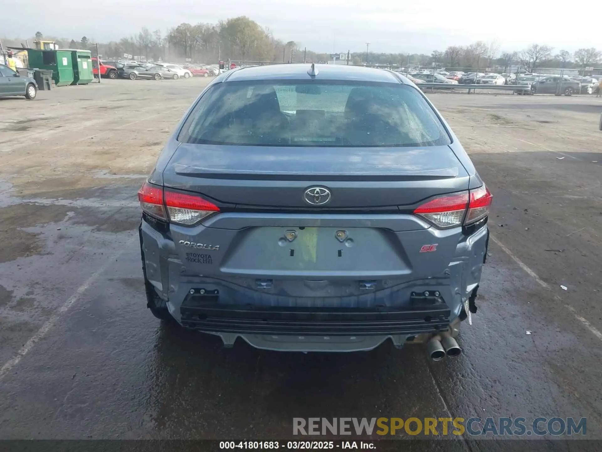 16 Photograph of a damaged car 5YFS4MCE2NP104692 TOYOTA COROLLA 2022