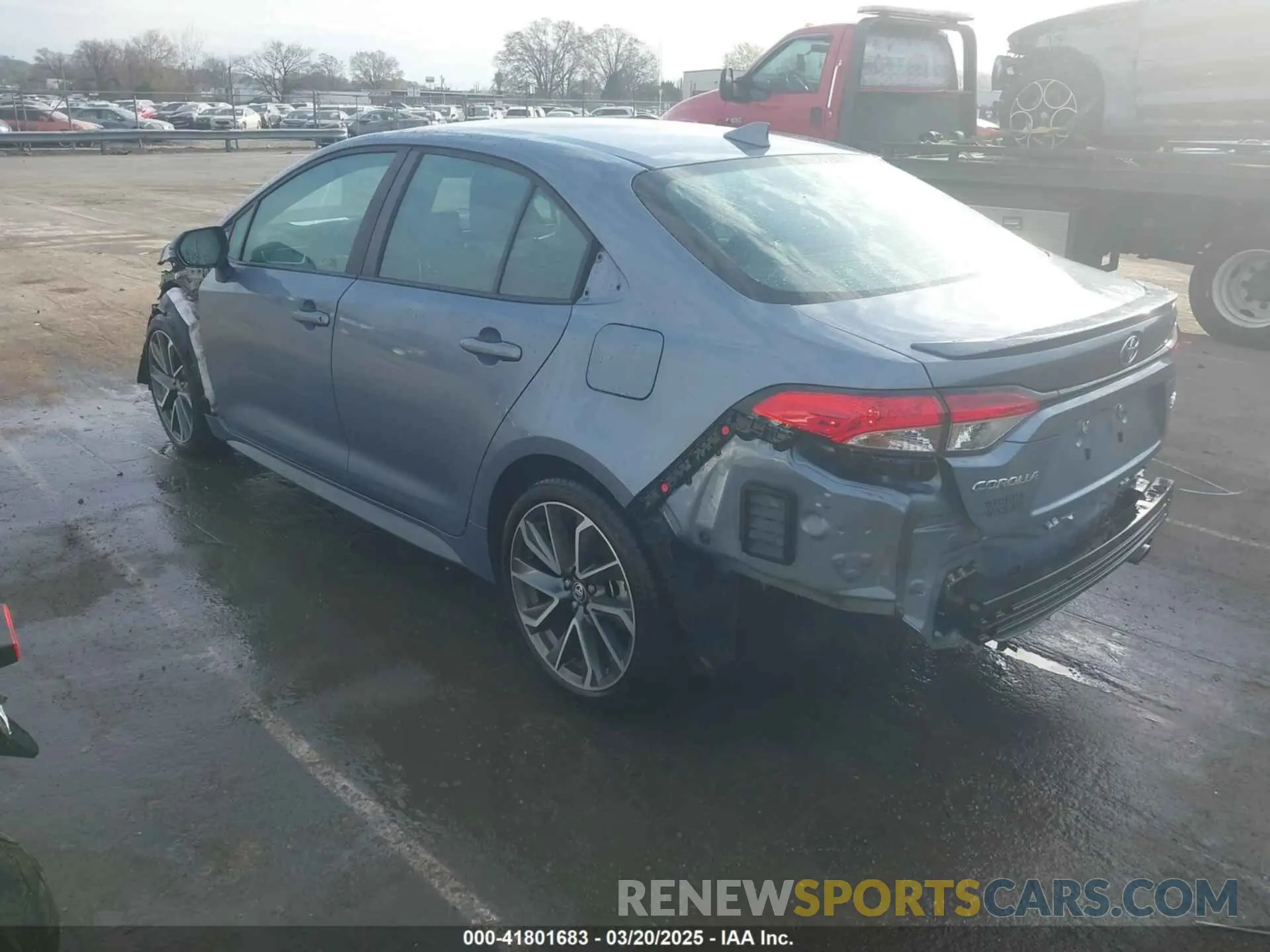 3 Photograph of a damaged car 5YFS4MCE2NP104692 TOYOTA COROLLA 2022