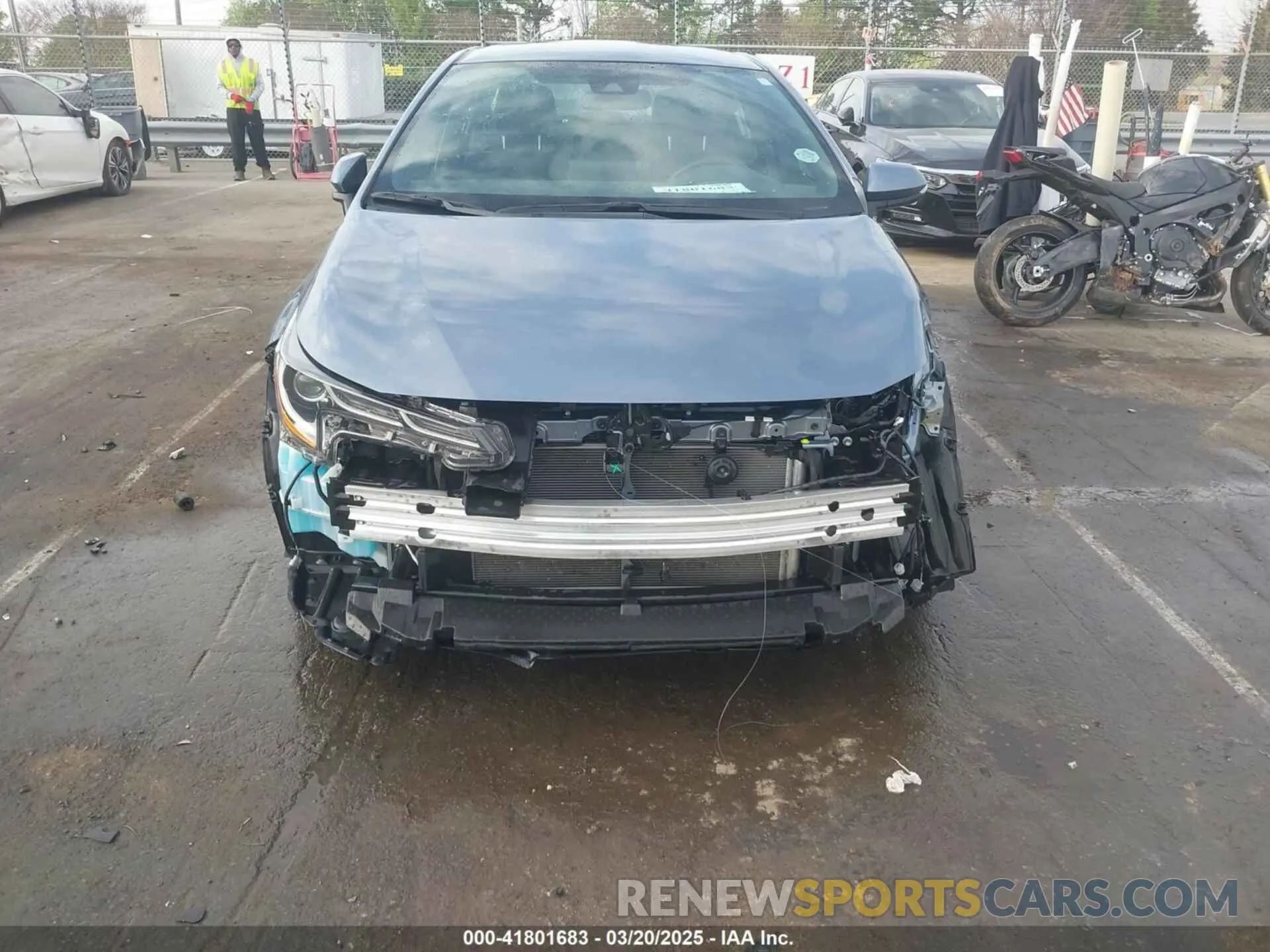 6 Photograph of a damaged car 5YFS4MCE2NP104692 TOYOTA COROLLA 2022