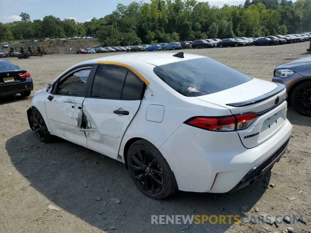 2 Photograph of a damaged car 5YFS4MCE2NP109861 TOYOTA COROLLA 2022