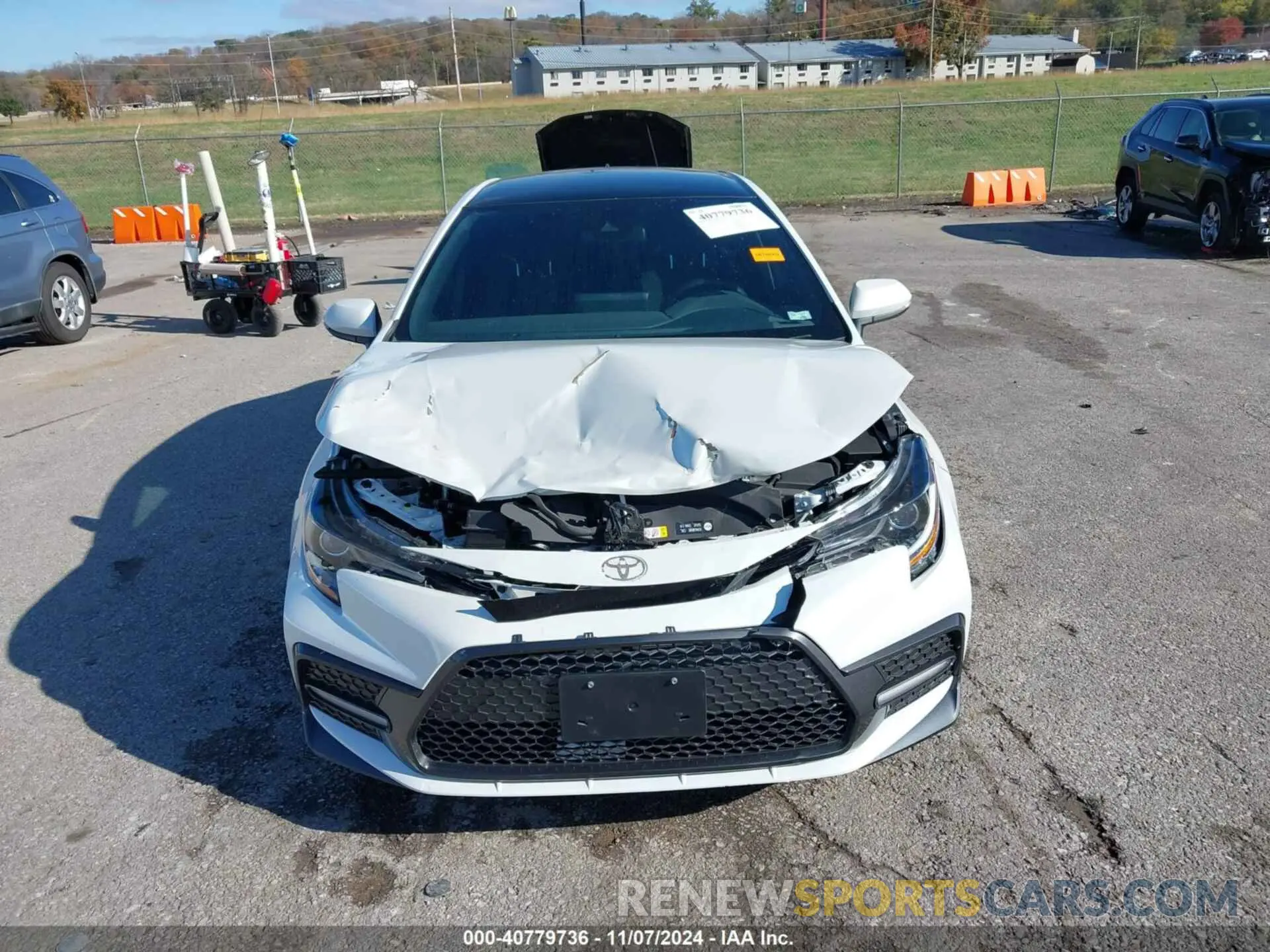 12 Photograph of a damaged car 5YFS4MCE2NP113585 TOYOTA COROLLA 2022