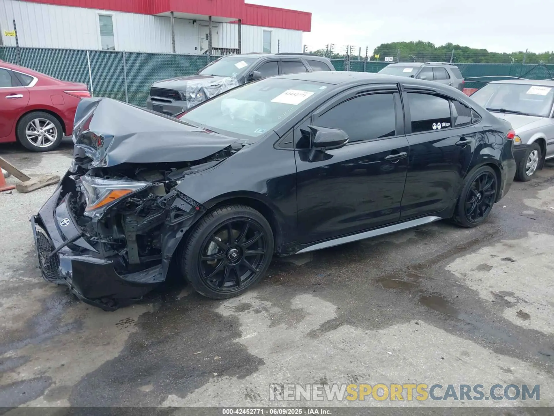2 Photograph of a damaged car 5YFS4MCE2NP120424 TOYOTA COROLLA 2022