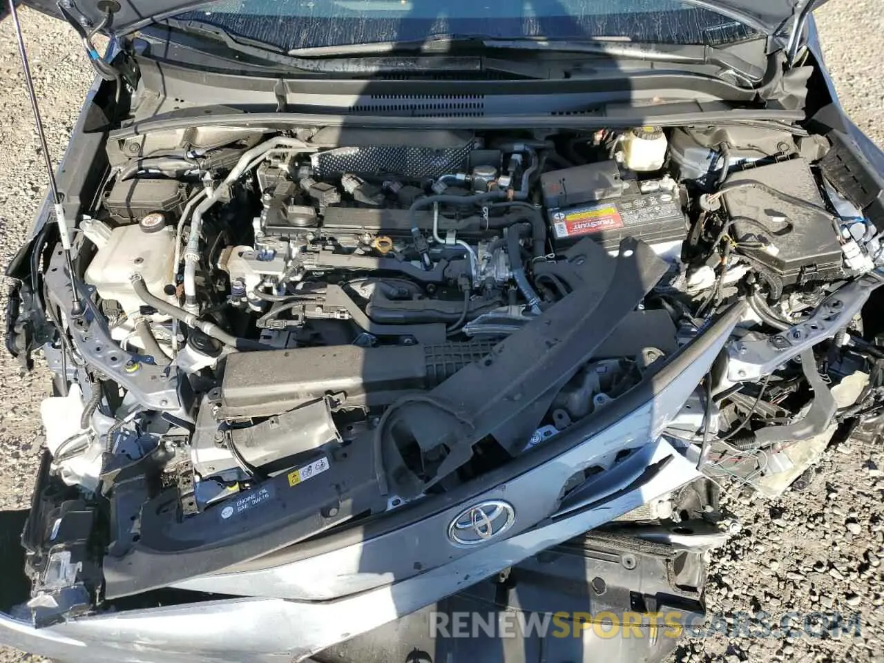 12 Photograph of a damaged car 5YFS4MCE2NP121525 TOYOTA COROLLA 2022