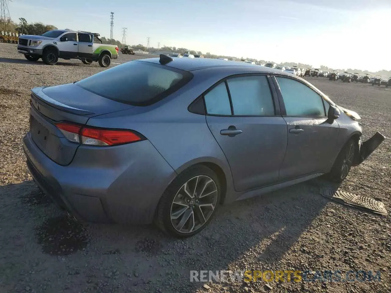 3 Photograph of a damaged car 5YFS4MCE2NP121525 TOYOTA COROLLA 2022