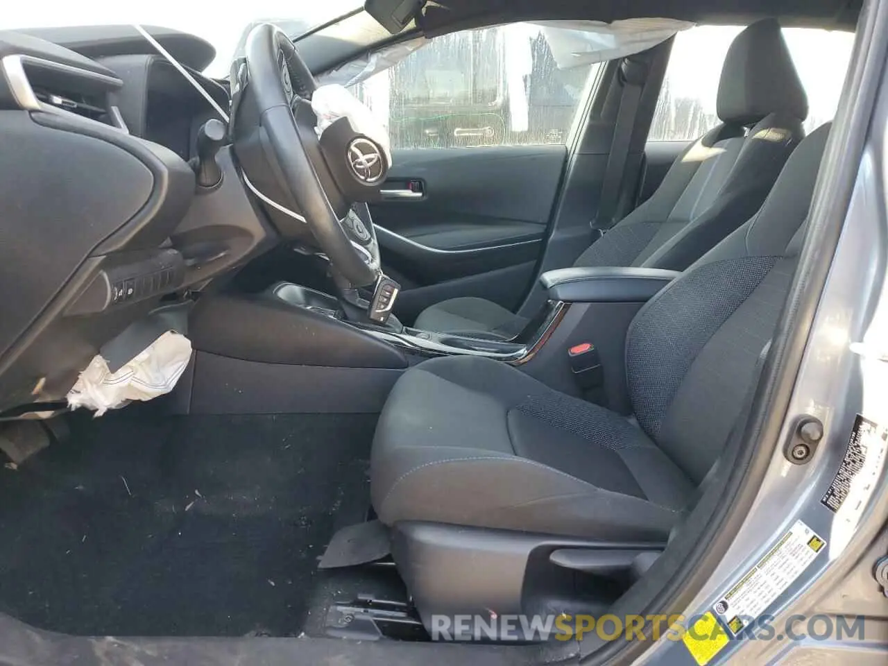 7 Photograph of a damaged car 5YFS4MCE2NP121525 TOYOTA COROLLA 2022