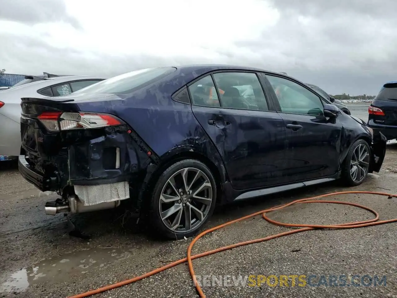 3 Photograph of a damaged car 5YFS4MCE2NP130662 TOYOTA COROLLA 2022