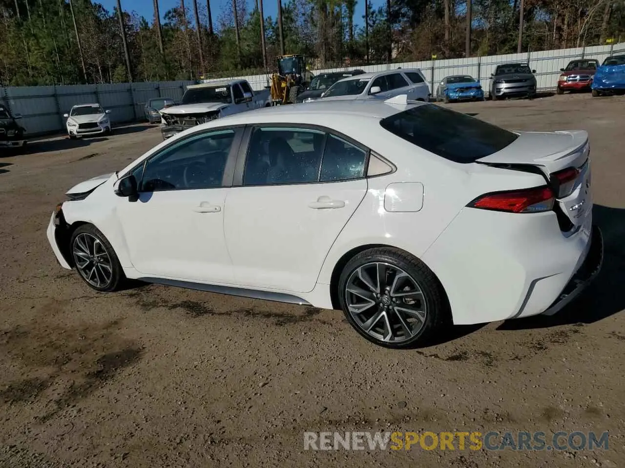 2 Photograph of a damaged car 5YFS4MCE2NP139040 TOYOTA COROLLA 2022
