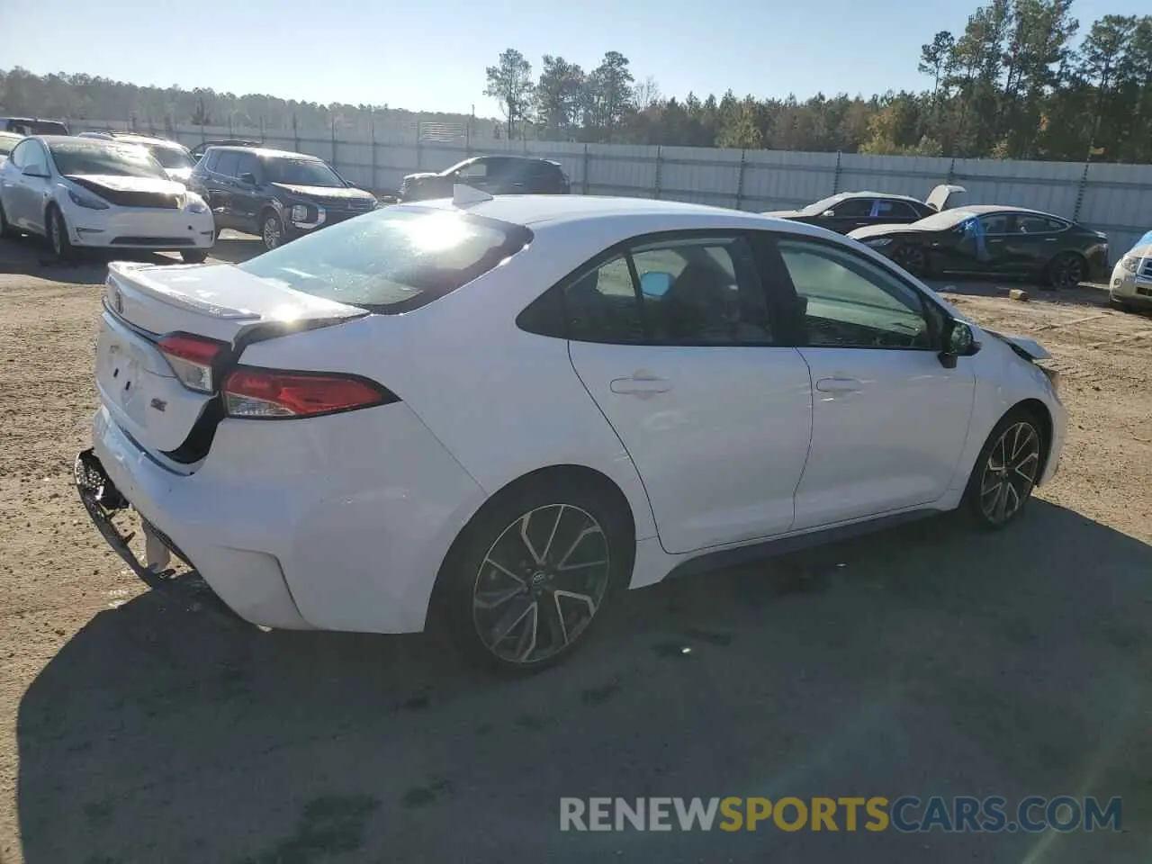 3 Photograph of a damaged car 5YFS4MCE2NP139040 TOYOTA COROLLA 2022