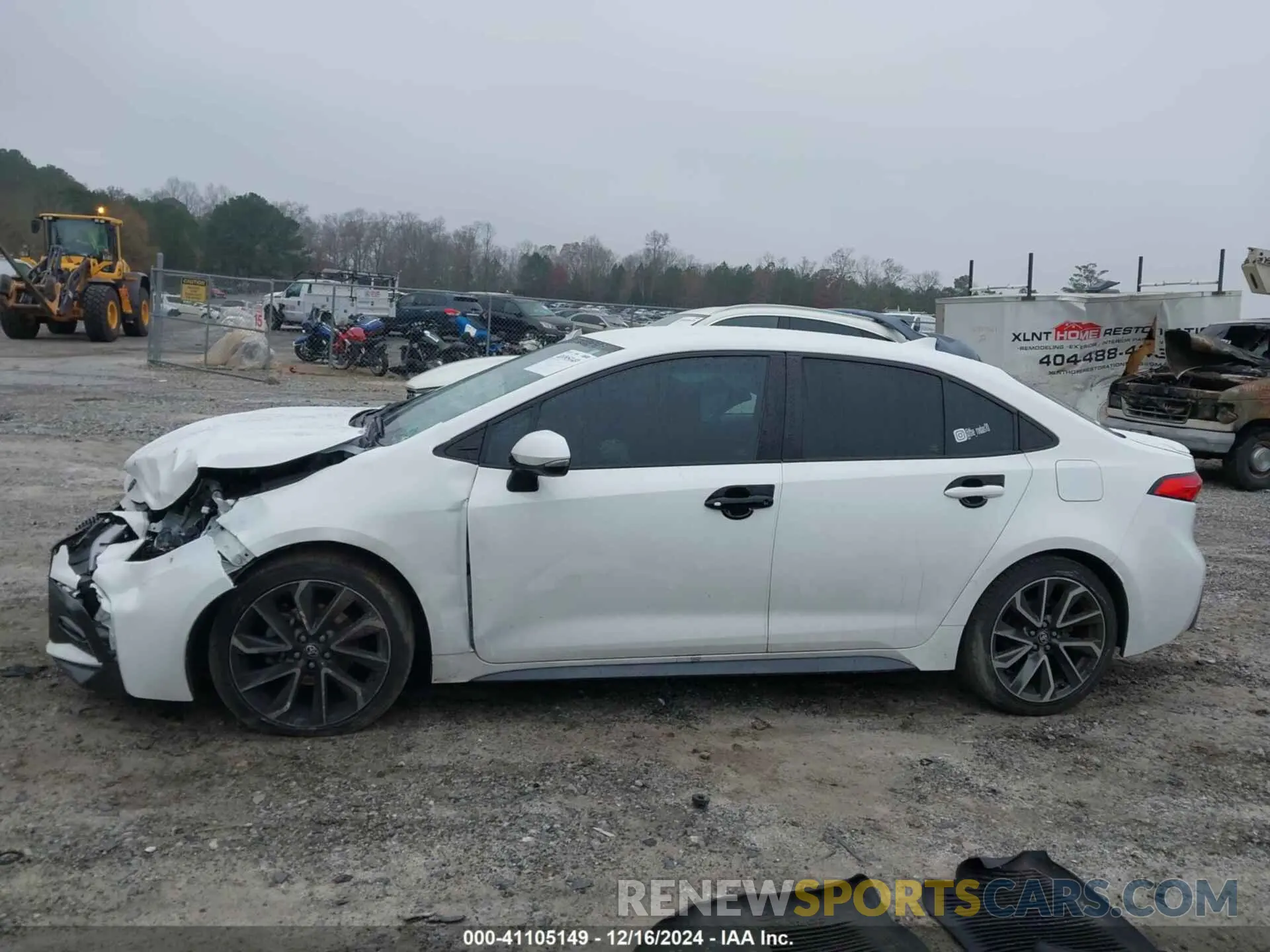 14 Photograph of a damaged car 5YFS4MCE3NP105382 TOYOTA COROLLA 2022