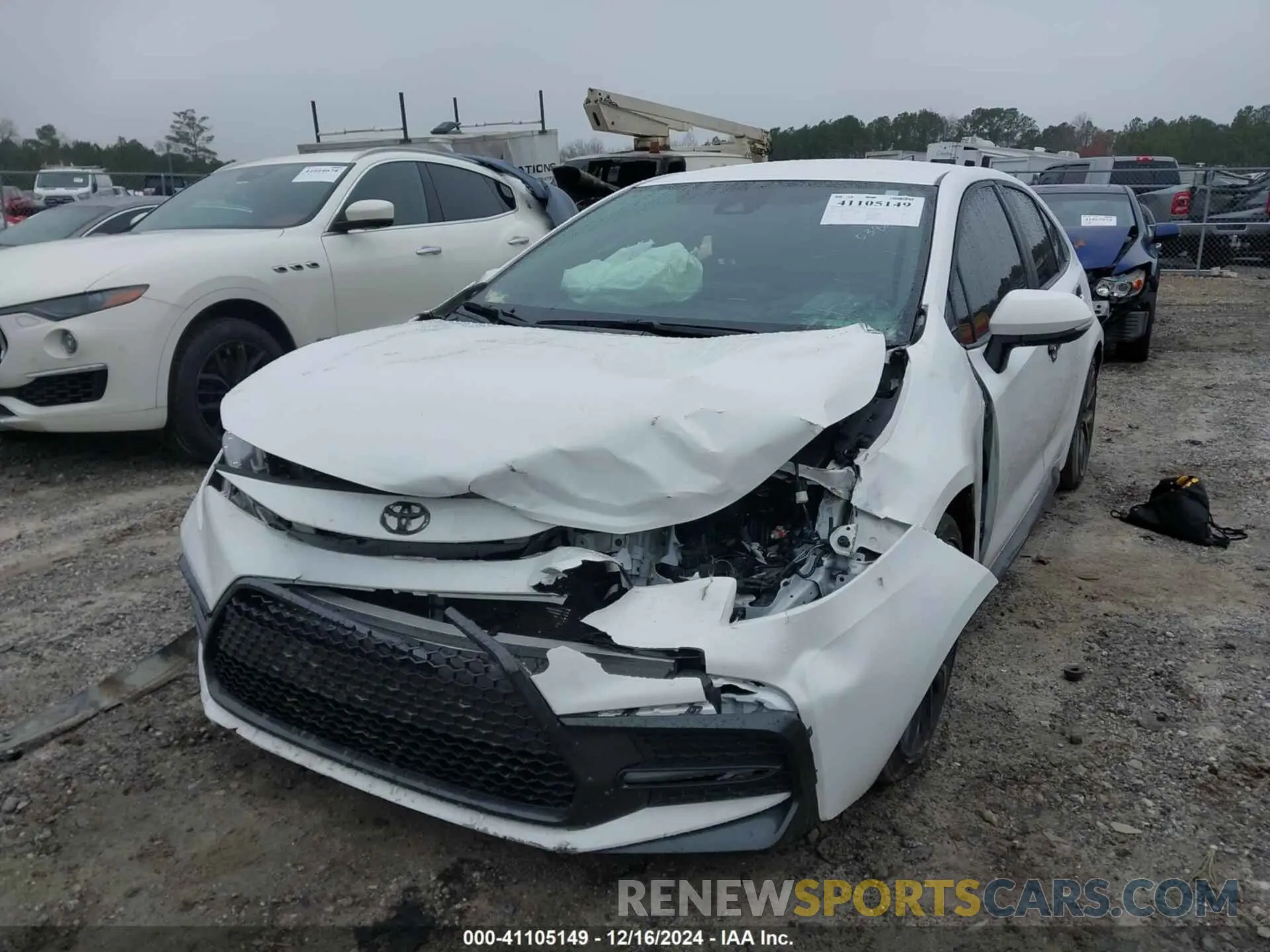6 Photograph of a damaged car 5YFS4MCE3NP105382 TOYOTA COROLLA 2022