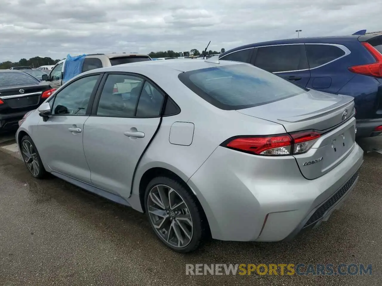 2 Photograph of a damaged car 5YFS4MCE3NP108461 TOYOTA COROLLA 2022