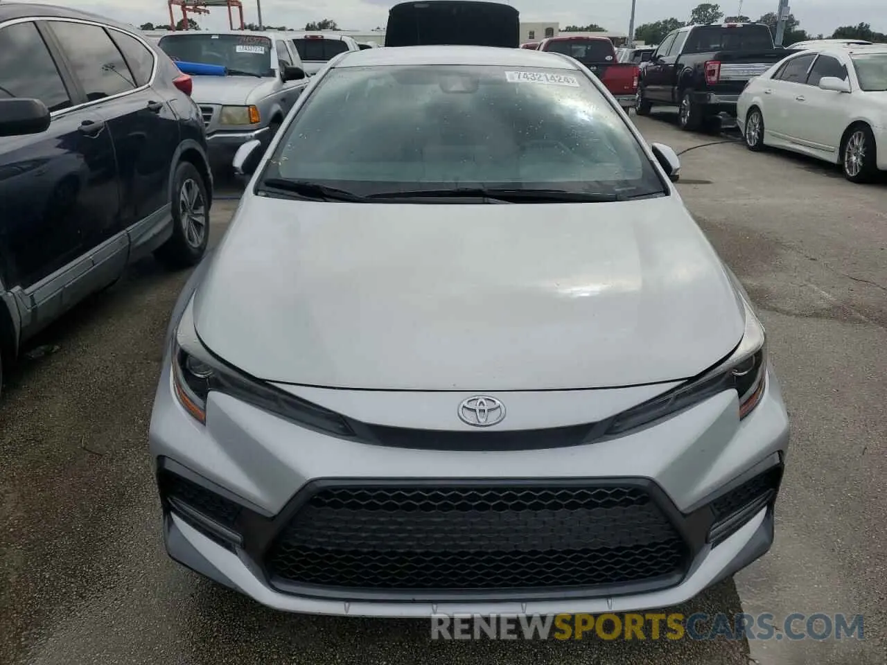 5 Photograph of a damaged car 5YFS4MCE3NP108461 TOYOTA COROLLA 2022