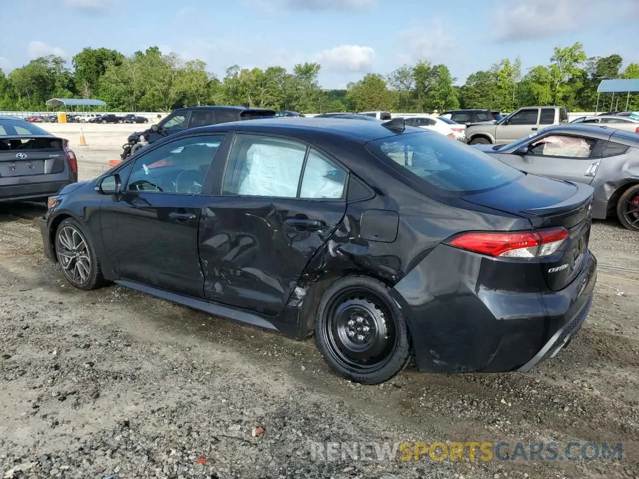 2 Photograph of a damaged car 5YFS4MCE3NP127110 TOYOTA COROLLA 2022