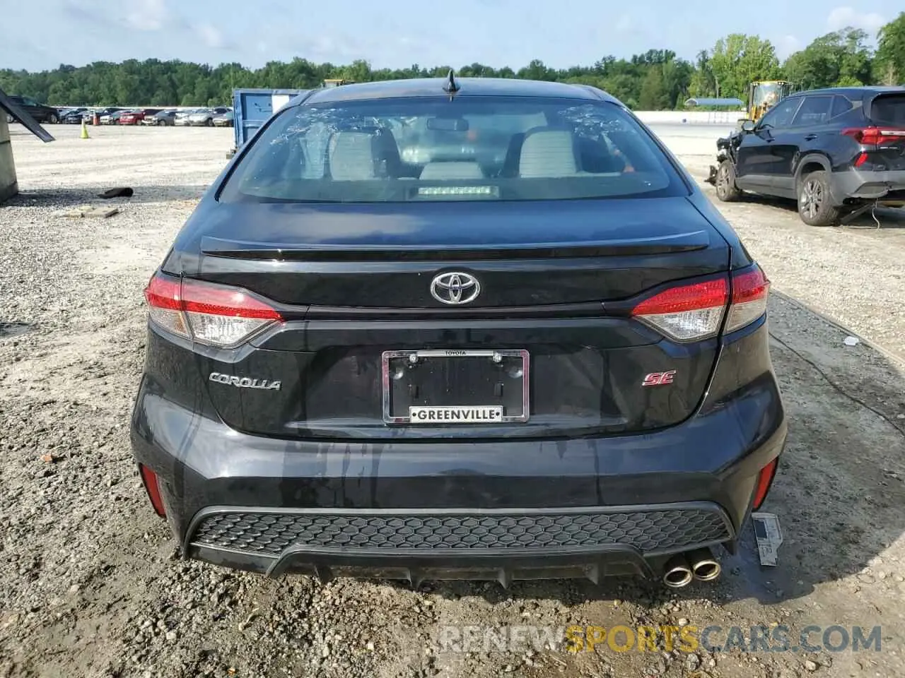 6 Photograph of a damaged car 5YFS4MCE3NP127110 TOYOTA COROLLA 2022