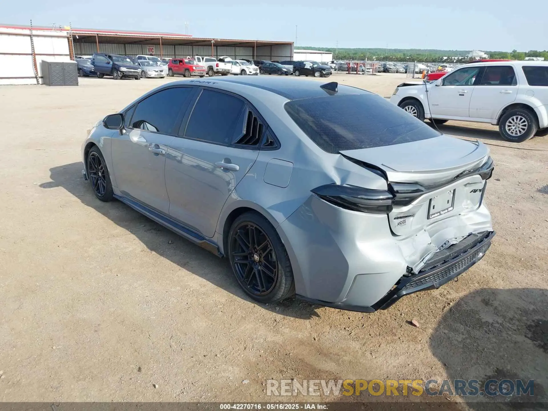 3 Photograph of a damaged car 5YFS4MCE3NP129987 TOYOTA COROLLA 2022