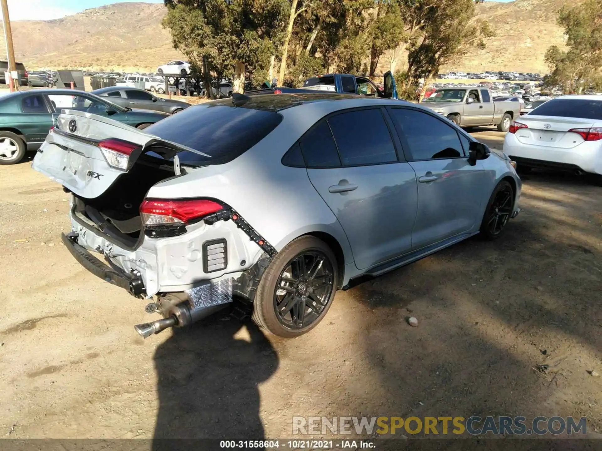 4 Photograph of a damaged car 5YFS4MCE4NP099639 TOYOTA COROLLA 2022