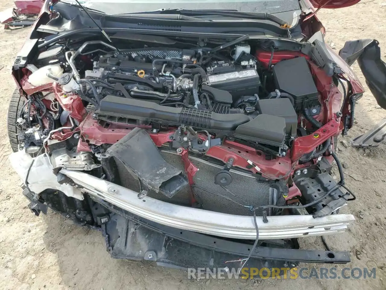 11 Photograph of a damaged car 5YFS4MCE4NP105536 TOYOTA COROLLA 2022