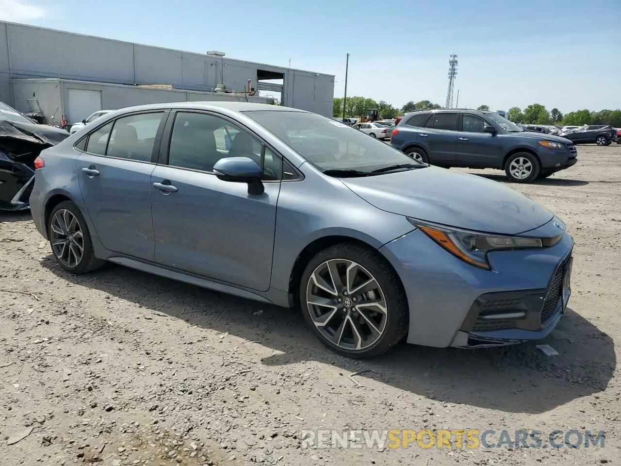 4 Photograph of a damaged car 5YFS4MCE4NP110638 TOYOTA COROLLA 2022