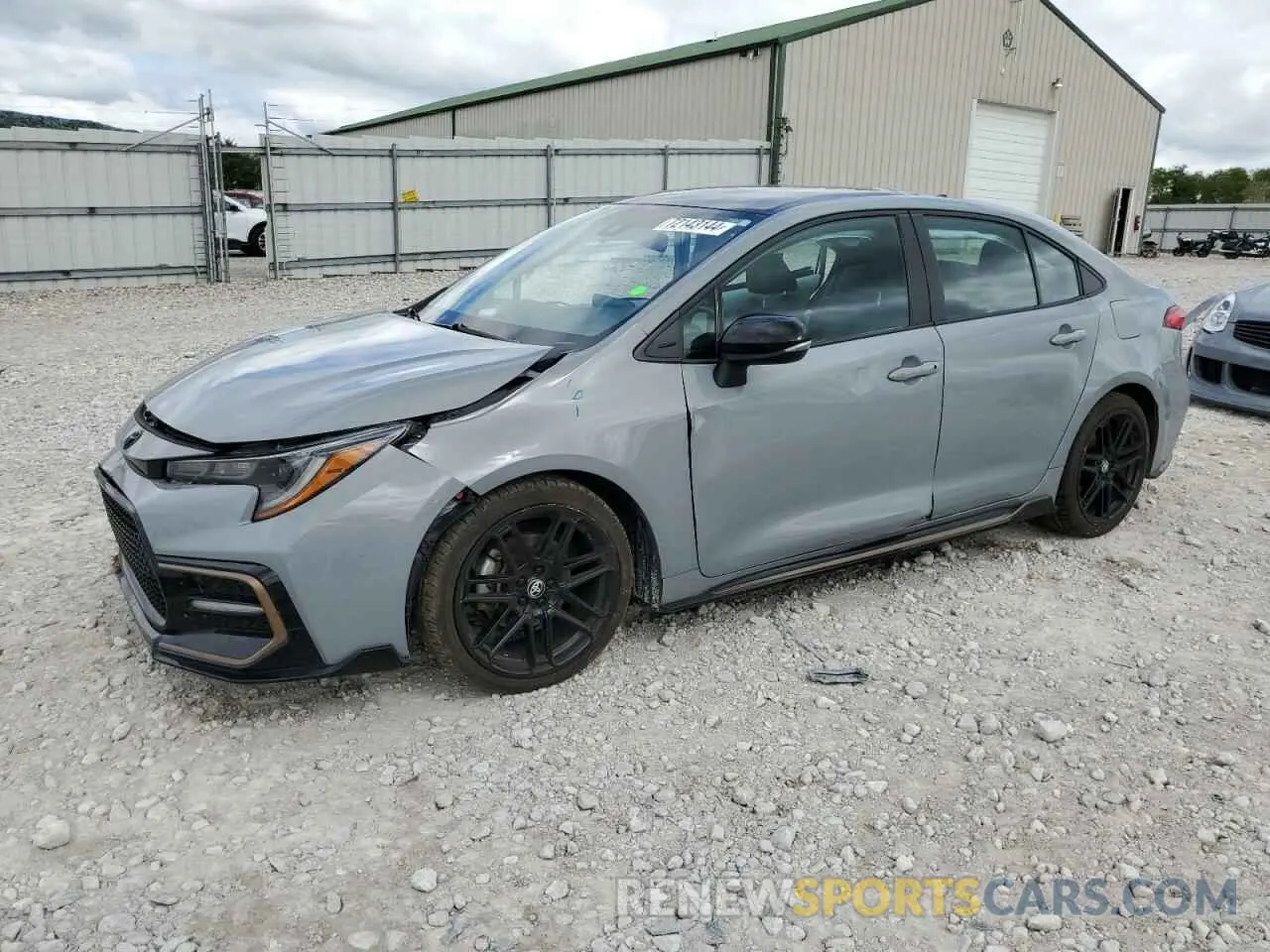 1 Photograph of a damaged car 5YFS4MCE4NP116455 TOYOTA COROLLA 2022